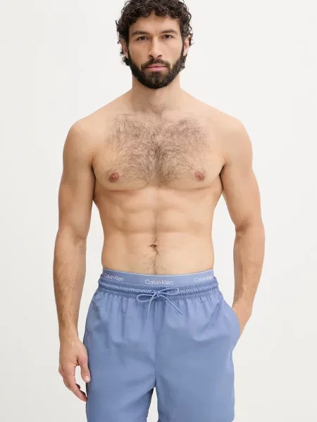 Calvin Klein szorty kąpielowe niebieskie