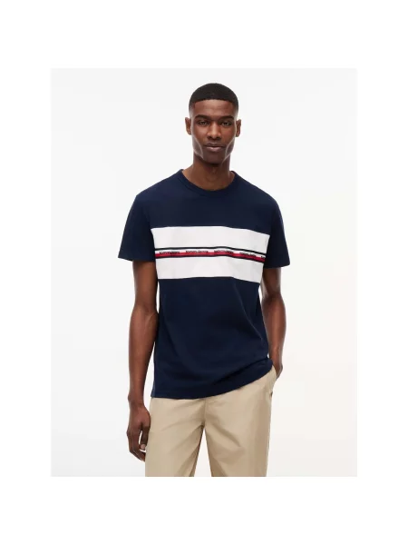 Tričko Tommy Jeans modrá