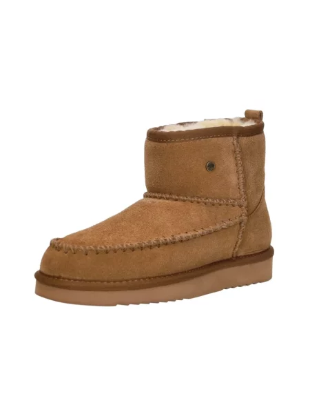 Buty do kostki Warmbat wełniane brązowe