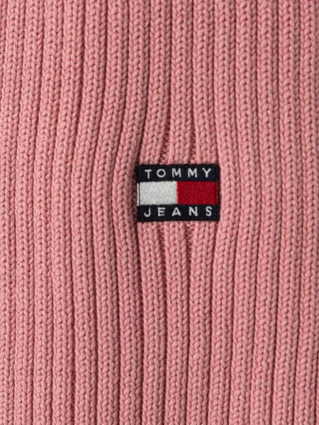 Tommy Jeans Fular HERITAGE deschis roz