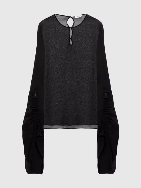 Блузка Saint Laurent черная