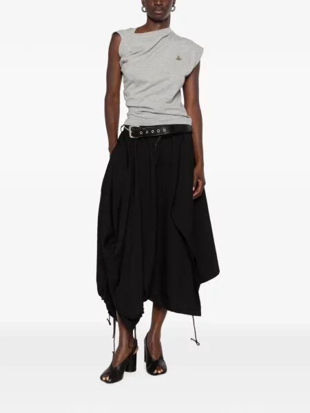 Tricou Vivienne Westwood drapate gri