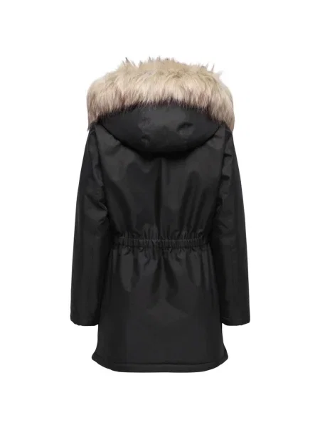 ONLY Zimná parka ONLMATHILDA béžová čierna