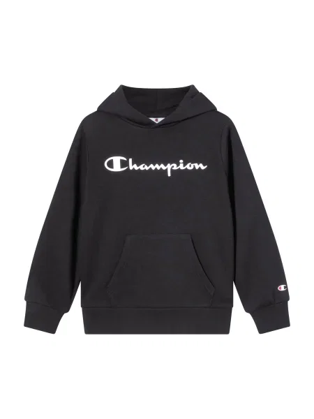 Champion Sweater majica crna bijela