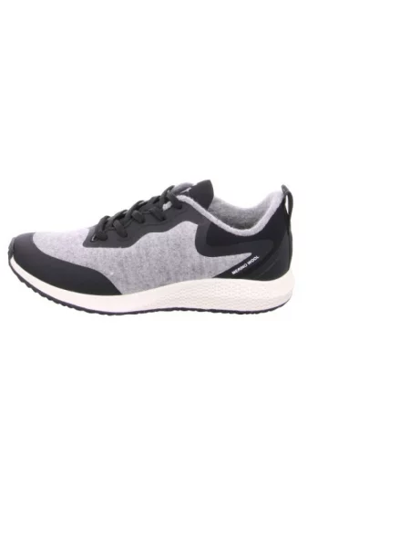 Sneakersy Tamaris sznurowane szare