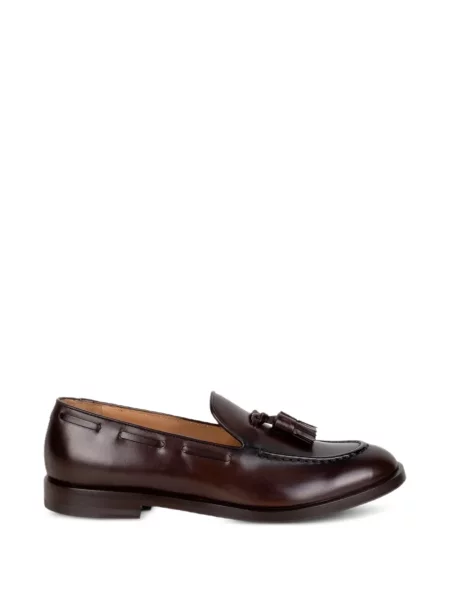 Pantofi loafer Fratelli Rossetti din piele maro