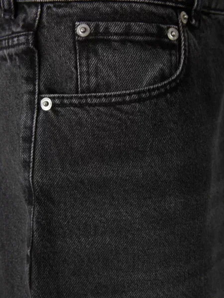Pantaloni scurți din denim Ami Paris negru