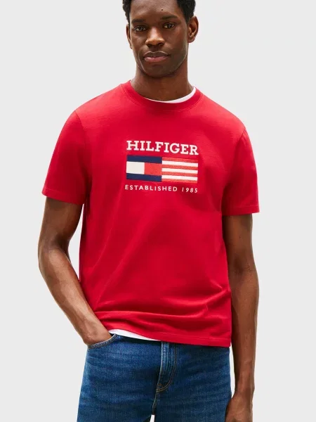 Футболка Tommy Hilfiger червона