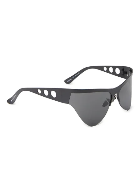 Ochelari de soare Marni Eyewear cu imagine negru
