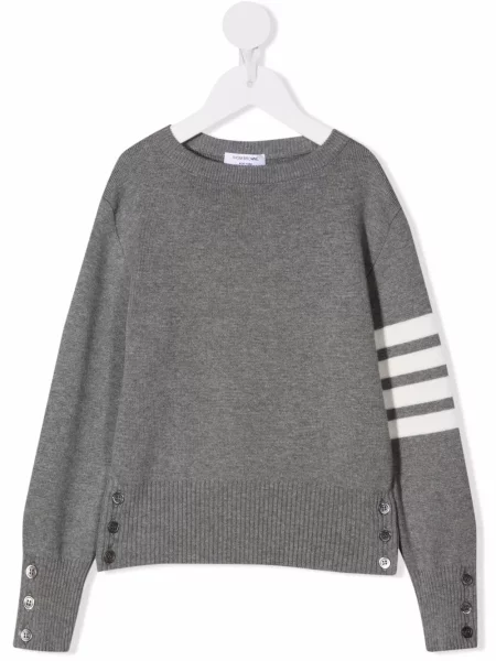 Sweter dziecięcy Thom Browne szary