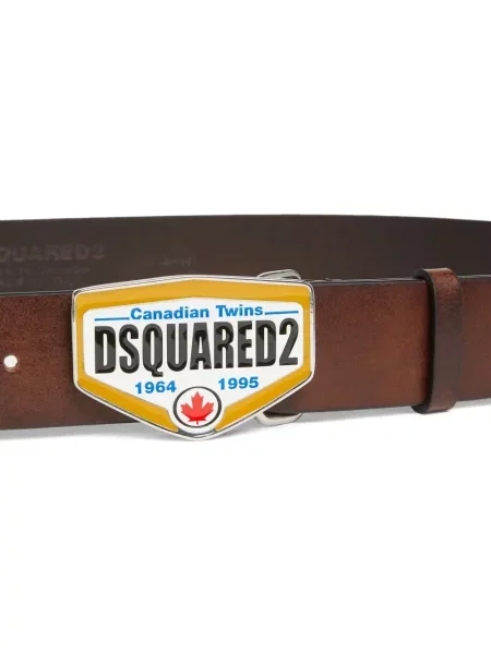 Opasok Dsquared2 hnedá