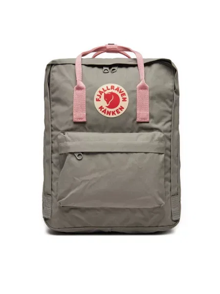 Turistický batoh Fjällräven Kanken 16 l fog/pink sivá