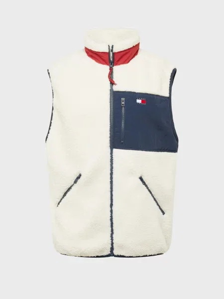 Джинсовий жилет Tommy Jeans Тедді білий