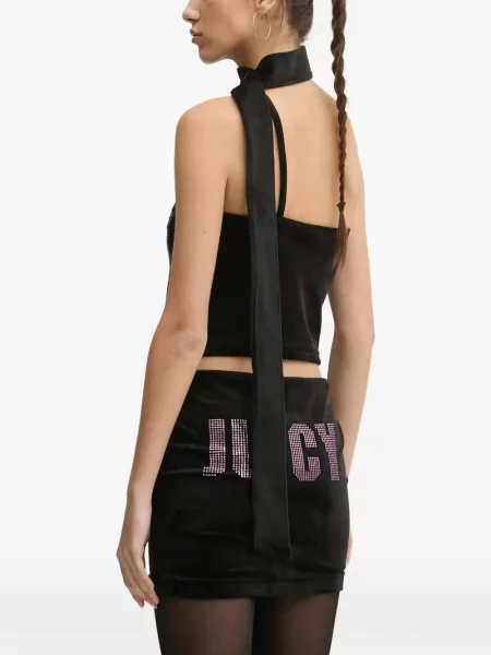 Top Juicy Couture cu imagine negru