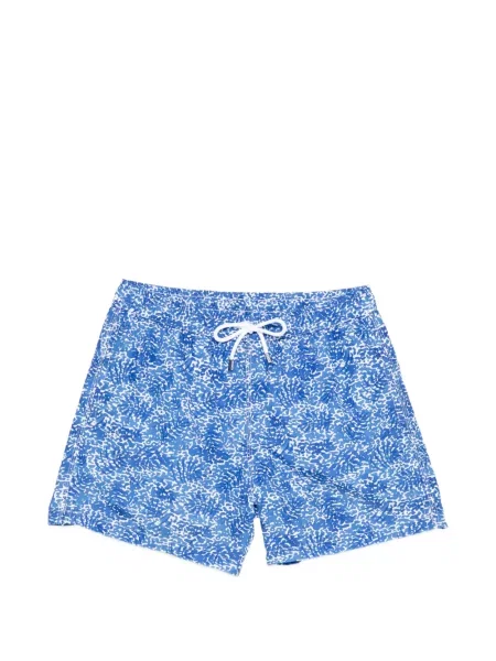 Pantaloni scurți Fedeli cu imagine albastru