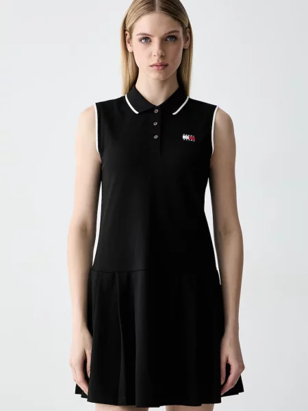 Tommy Jeans rochie cu negru