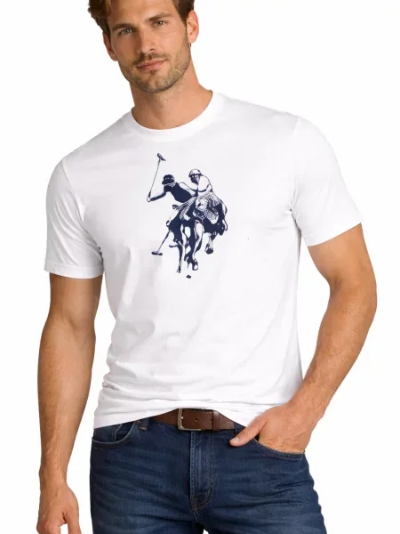 Hoodie U.s. Polo Assn. s kapuco modra