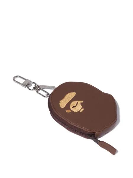 Portofel A Bathing Ape® cu broderie maro