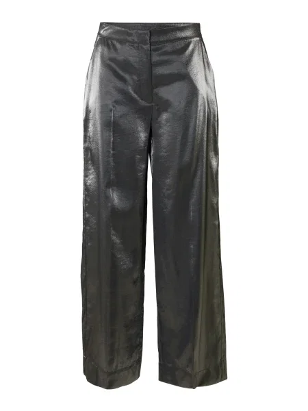SELECTED Pantaloni cu dungă SLFMARGOT' negru
