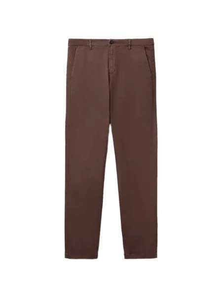 Pantaloni chino Benetton maro