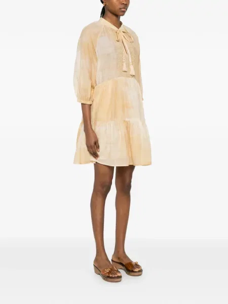 Haftowana sukienka mini Ermanno Firenze