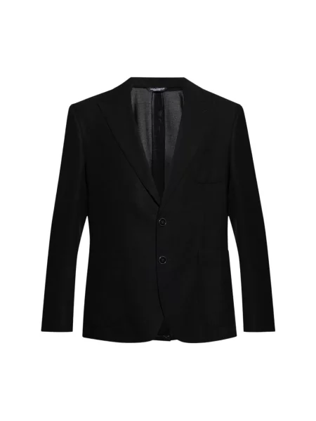 Garnitur Dolce And Gabbana wełniany czarny
