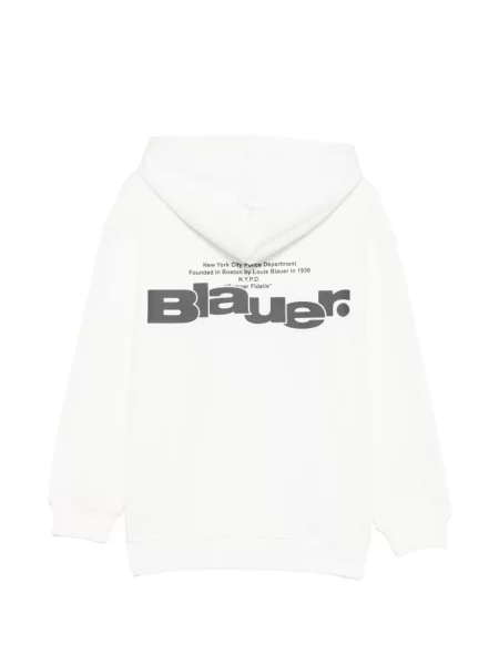 Bluza z kapturem dziecięca Blauer biała