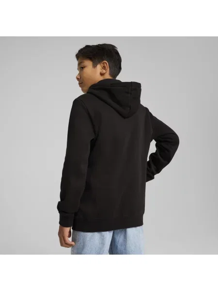 PUMA Męska bluza z kapturem Mid Odzież czarny