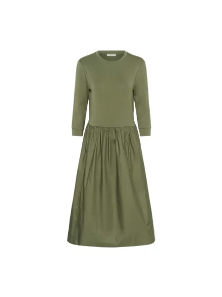 Sukienka midi Inwear do kolan zielona