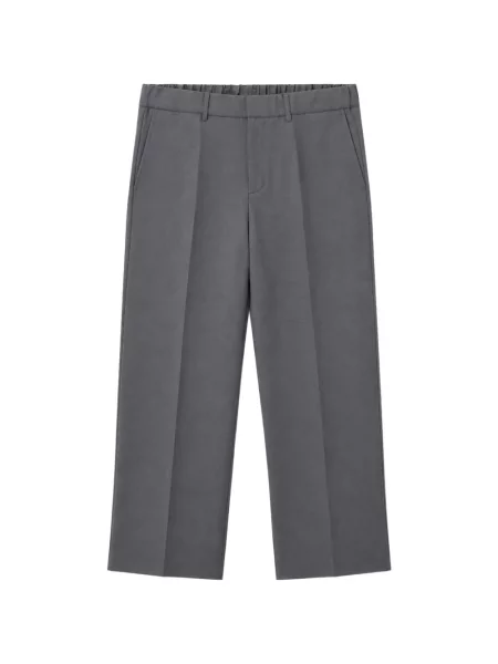 Pantaloni Costumein cu cordon gri