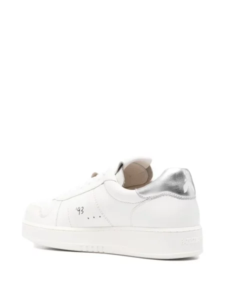 Sneakerși Patrizia Pepe din piele alb