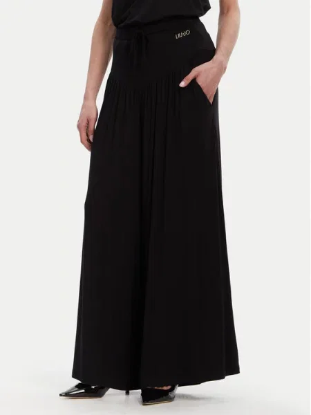 Liu Jo Beachwear Kalhoty z materiálu černá