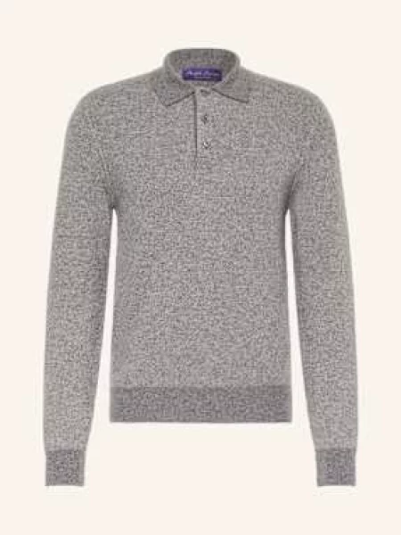 Ralph Lauren Purple Label Kašmírový Svetr šedá