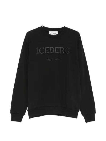 Hanorac Iceberg cu broderie negru