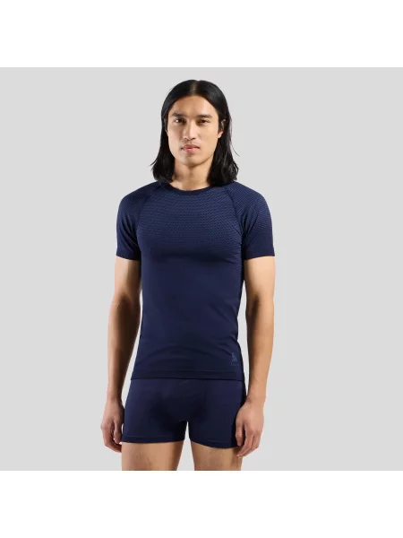 Koszulka Odlo BL TOP crewa neck s/s PERFORMANCE LIGHT niebieska
