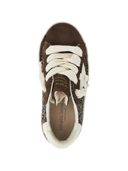 Sneakersy dziecięce Golden Goose brązowe