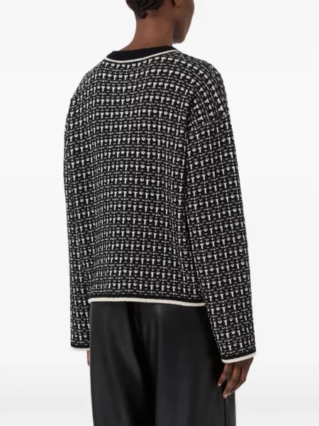 Cardigan 's Max Mara tricotate negru