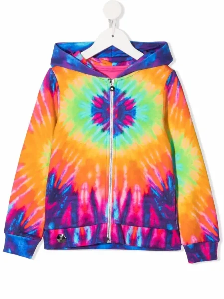 Bluza z kapturem dziecięca Philipp Plein zielona