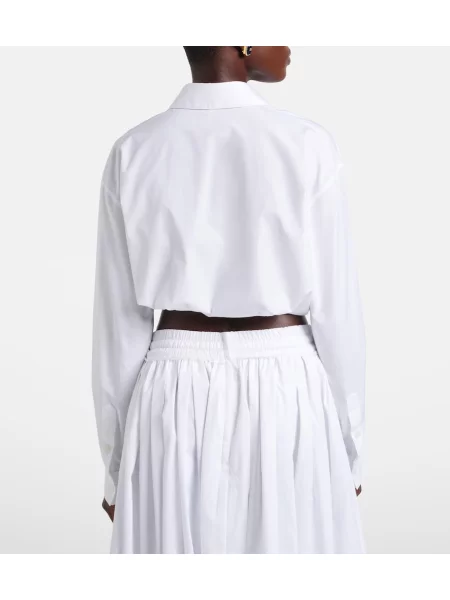 Decupat cămașă Dolce&gabbana din poplin alb
