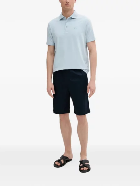 Tricou polo Karl Lagerfeld albastru