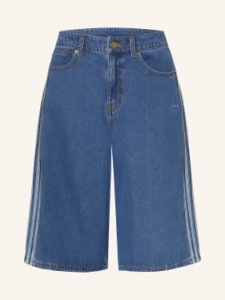 Adidas Originals Dżinsowe Bermudy Firebird Jort blau niebieskie