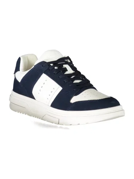 Sneakersy Tommy Jeans zamszowe casual niebieskie