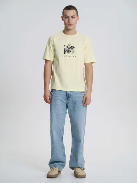 Футболка Роза жовтий