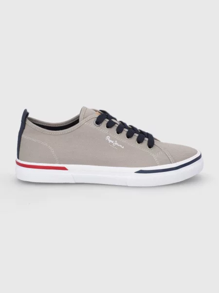 Ниски кецове Pepe Jeans Kenton Smart 22 мъжки кафяво