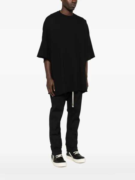 Tricou Rick Owens scurt negru