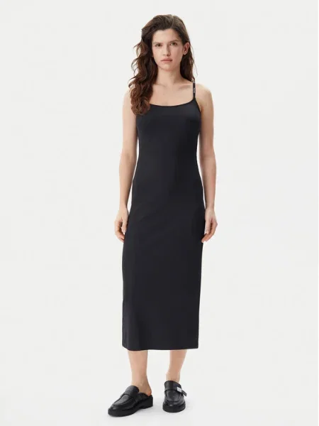 Calvin Klein Jeans Rochie de vară Logo negru