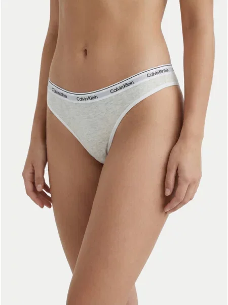Calvin Klein Underwear Moteriškos kelnaitės avietinė balta juoda