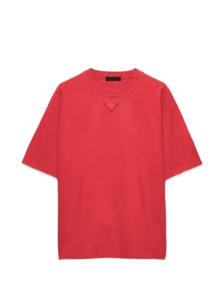 Tricou Prada cu autograf roșu
