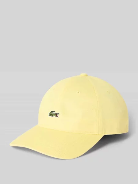 Lacoste czapka bejsbolowa żółta