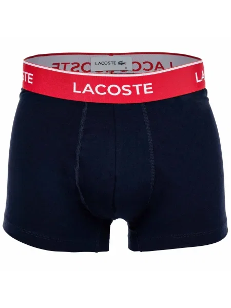 LACOSTE Boxeralsók sötétkék / zöld / fehér piros